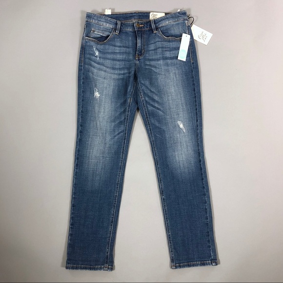 cosmic blue love adrianne distressed boyfriend jean